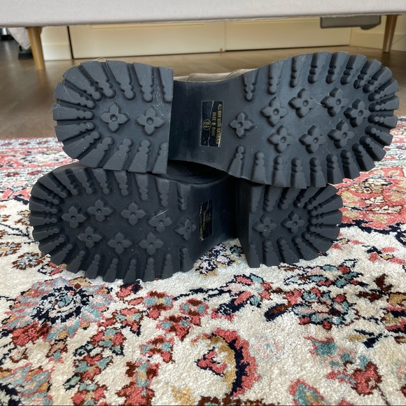 chunky vintage platform boots 2000s brown 8.5 Classified - Picture 6 of 6